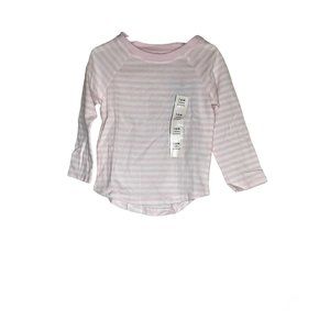 Cat & Jack x11 Toddler Girls Long Sleeve Striped Tops 18M Blush